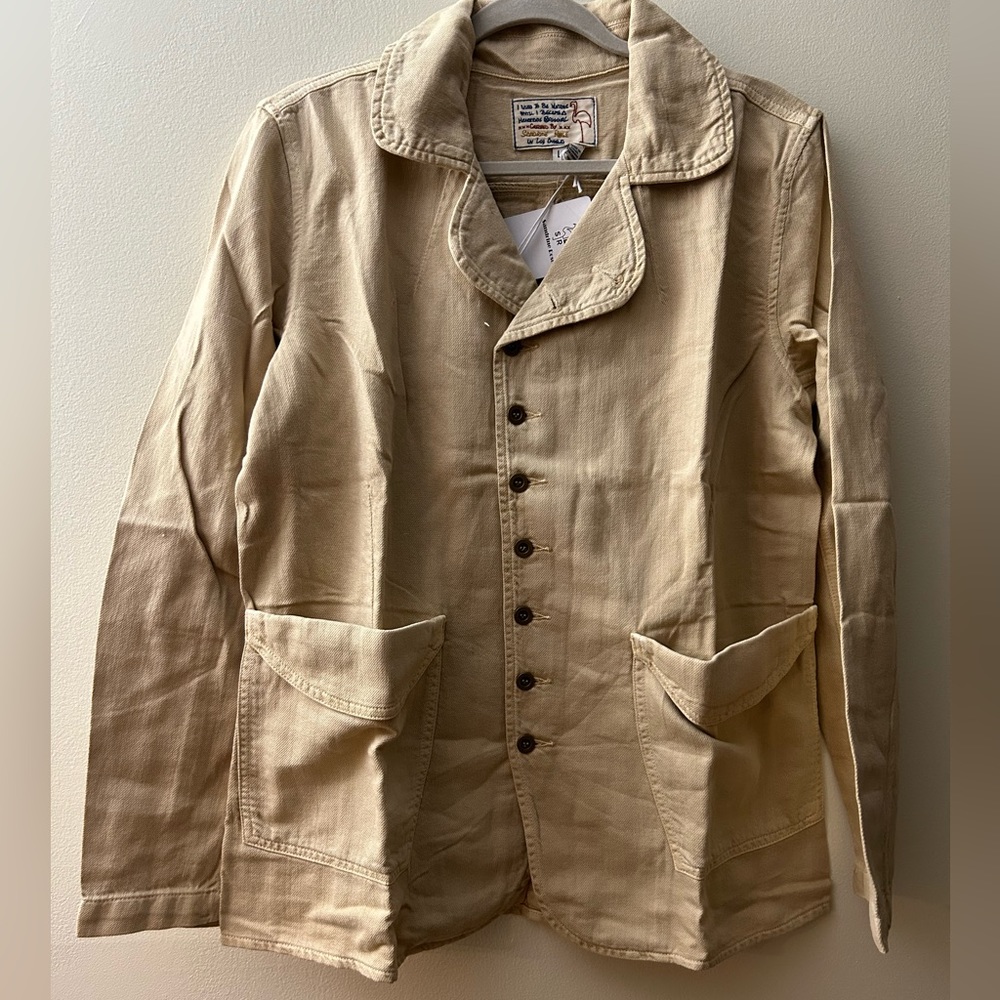 Free People x Sandrine Rose Oversized Denim, size medium